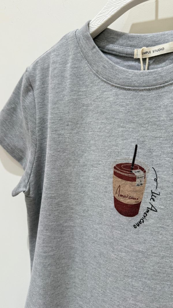 【Coffee短袖棉T】 
