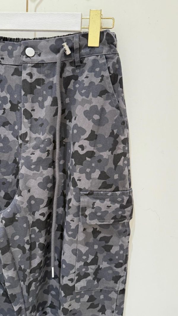 【花花迷彩工裝褲】 