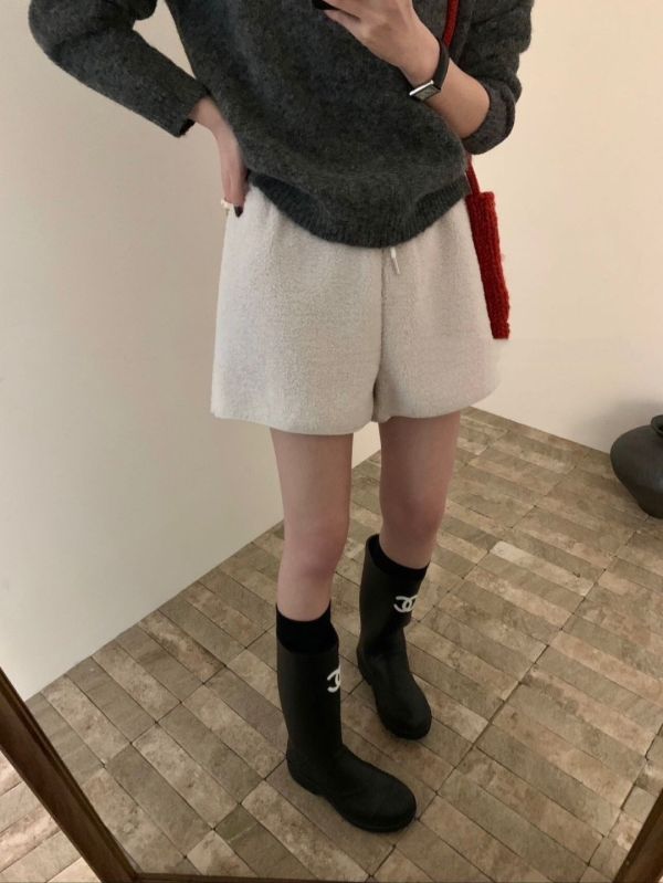 AW【泰迪熊羊羔毛短褲】 