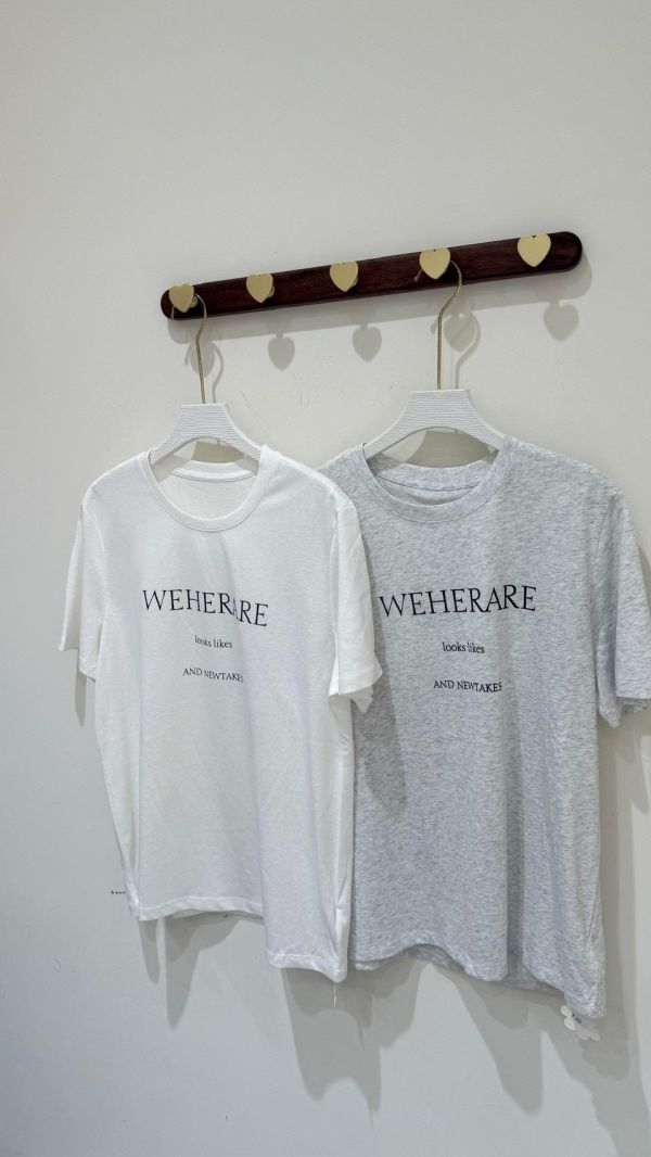 【WEHER精棉短袖棉T】 