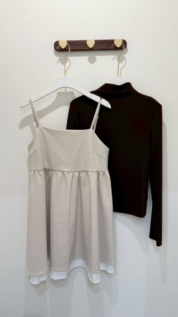 莫代爾親膚小立領內搭 