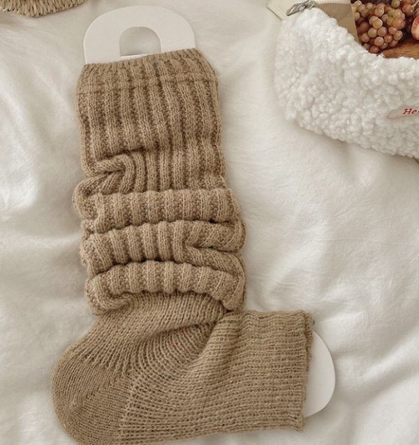 超好搭配泡泡襪套 