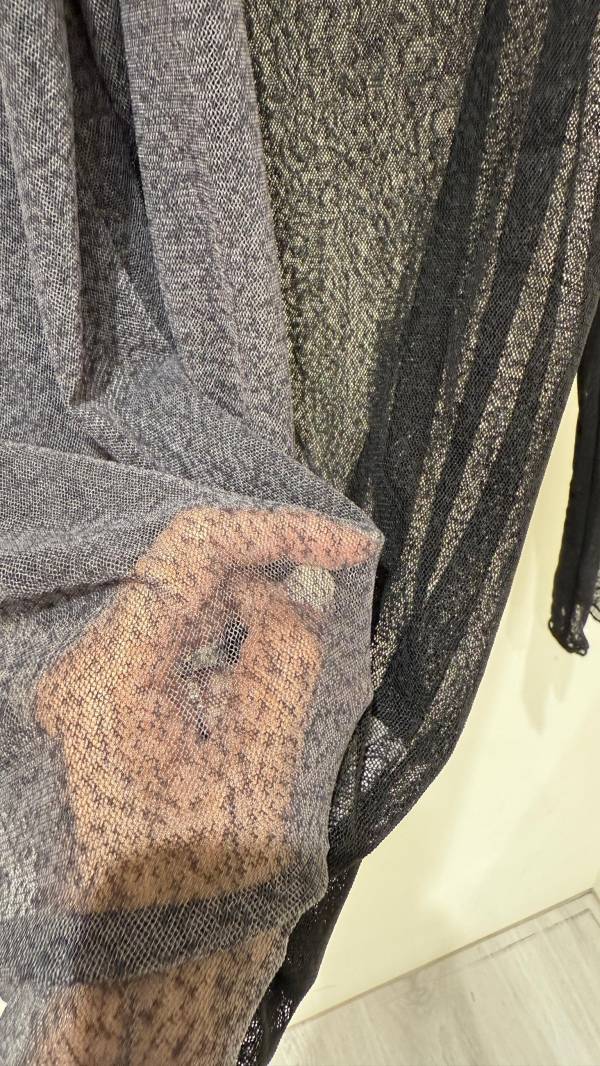 【斑點狀網紗透膚內搭】 