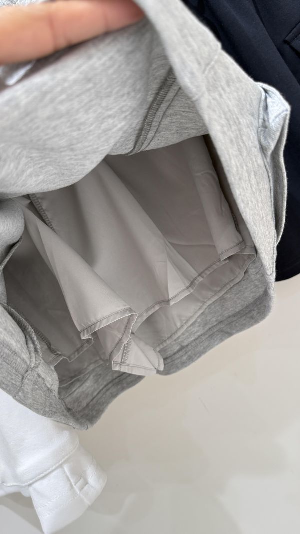 【綁帶工裝棉短裙】 