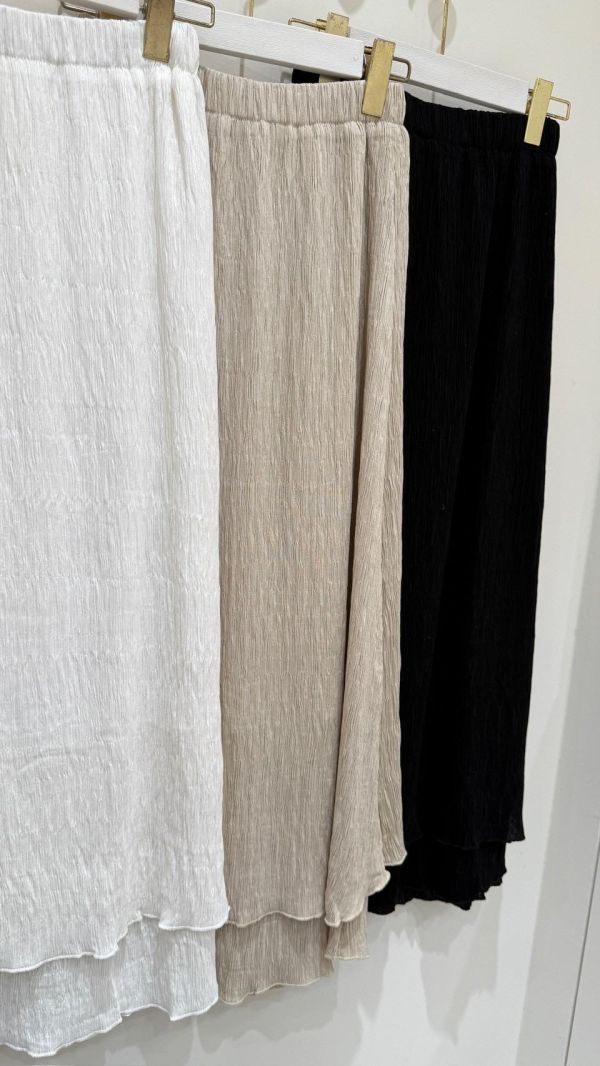 【下擺拼接樹枝紋理長裙】 