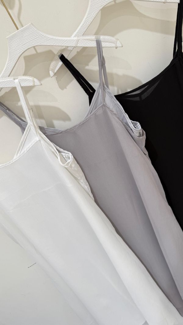 【兩件式雪紡透膚吊帶洋裝】 