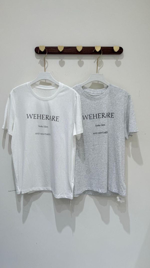 【WEHER精棉短袖棉T】 