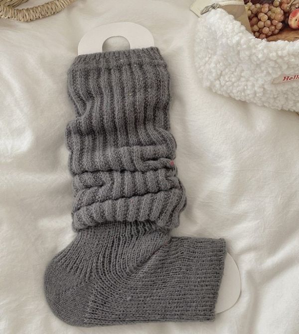 超好搭配泡泡襪套 