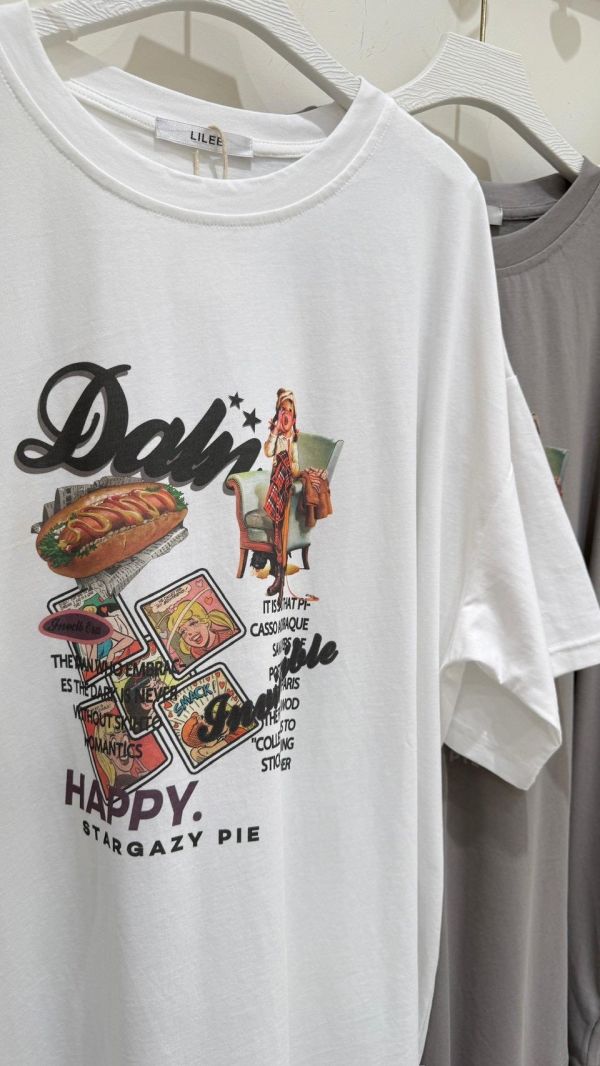 【美式熱狗美食大棉T】 