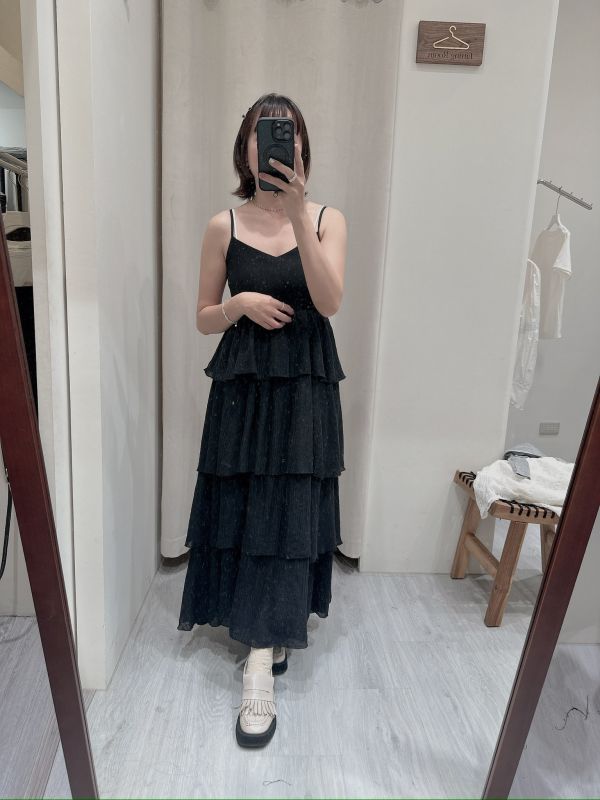 25春夏【超仙吊帶蛋糕裙洋裝】 