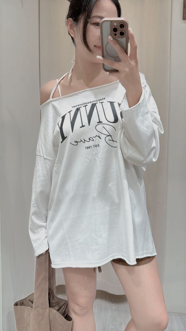 【綁帶款男友風上衣】 