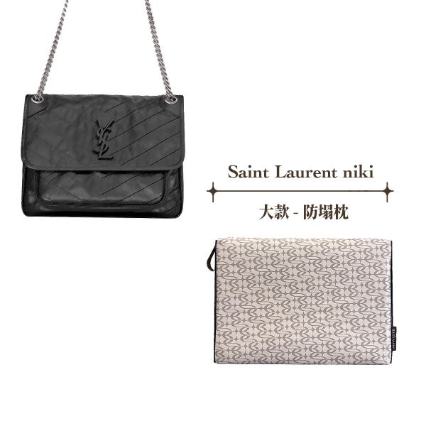 SAINT LAURENT niki -（大款）-收納專用防塌枕 包包變形,包撐,內膽包,包枕,防止發霉,愛馬仕防塌枕,Hermes,Chanel,精品包防塌枕,包包支撐, 包侍時尚,lady dior, LADY DIOR, 名牌包
