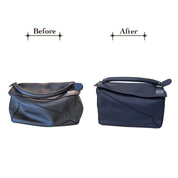 LOEWE Puzzle Bag L（大號）-收納專用防塌枕 包包變形,包撐,內膽包,包枕,防止發霉,愛馬仕防塌枕,Hermes,Chanel,精品包防塌枕,包包支撐, 包侍時尚, LOEWE 羅威, 托特包, tote bag, 名牌包