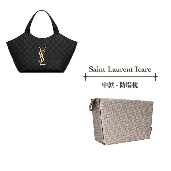 Saint Laurent Icare （中款）-收納專用防塌枕 包包變形,包撐,內膽包,包枕,防止發霉,愛馬仕防塌枕,Hermes,Chanel,精品包防塌枕,包包支撐, 包侍時尚,lady dior, LADY DIOR, 名牌包