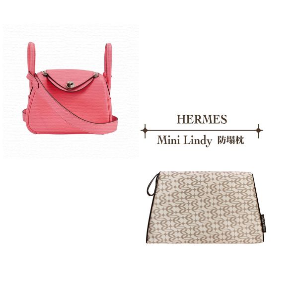 HERMES Mini Lindy -收納專用防塌枕 包包變形,包撐,內膽包,包枕,防止發霉,愛馬仕防塌枕,Hermes,Chanel,精品包防塌枕,包包支撐, 包侍時尚, lindy, LINDY, 名牌包