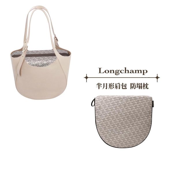 Longchamp 半月形肩包  XL -收納專用防塌枕 包包變形軟塌,包撐,內膽包,包枕,防止發霉,愛馬仕防塌枕,Hermes,Chanel,精品包防塌枕,包包支撐, 包侍時尚,lady dior, LADY DIOR, 名牌包