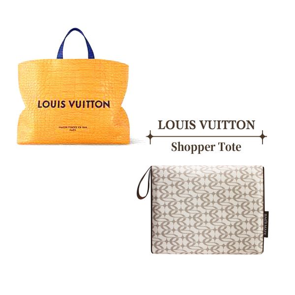 Louis Vuitton Shopper Tote -收納專用防塌枕 包包變形,包撐,內膽包,包枕,防止發霉,愛馬仕防塌枕,Hermes,Chanel,精品包防塌枕,包包支撐, 包侍時尚, LV包包, 卡地亞包包, 名牌包