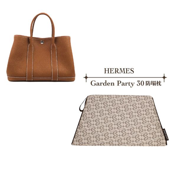 HERMES Garden Party 30-收納專用防塌枕 包包變形,包撐,內膽包,包枕,防止發霉,愛馬仕防塌枕,Hermes,Chanel,精品包防塌枕,包包支撐, 包侍時尚, GP, Garden Party, 名牌包