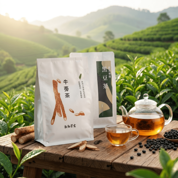 超值免運囤貨組｜原粒黑豆茶/牛蒡茶 (任選4袋)｜無咖啡因、促進代謝｜天天喝只要銅板價 