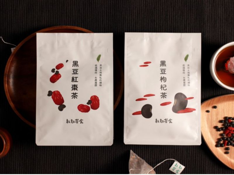 養生潤氣【黑豆紅棗茶、黑豆枸杞茶】四入組『免運商品組』 