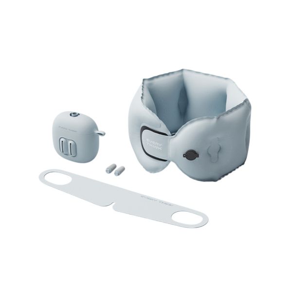 捲捲旅行充氣三件組(頸枕+眼罩+耳塞) 