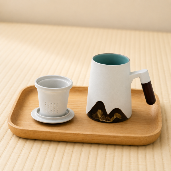 PTS陶瓷泡茶杯組禮盒 