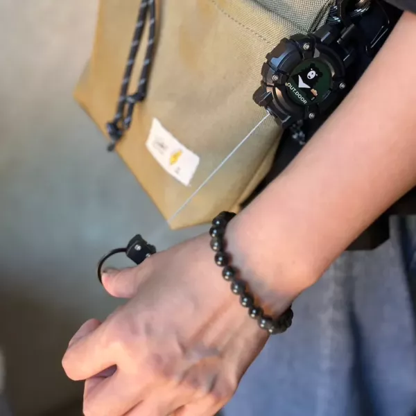 萬用伸縮拉環/證件釦/伸縮釦-台灣黑熊 