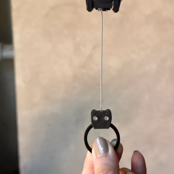 萬用伸縮拉環/證件釦/伸縮釦-台灣黑熊 