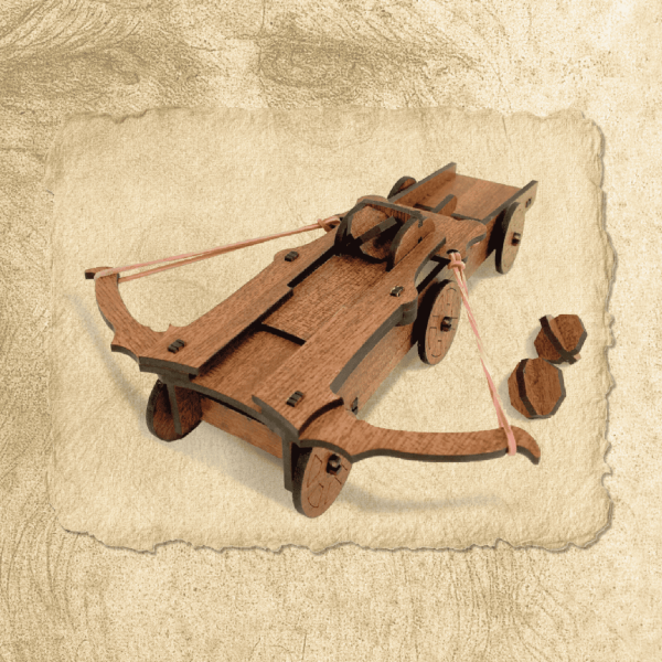 達文西迷你模型套件-十字弓 