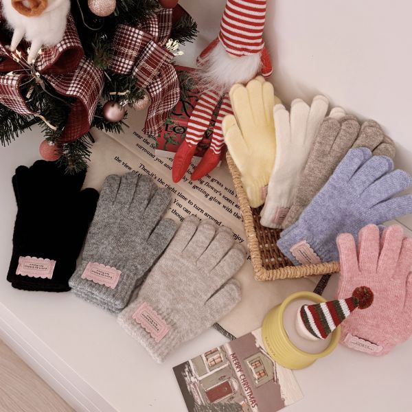 冬日暖暖針織手套 