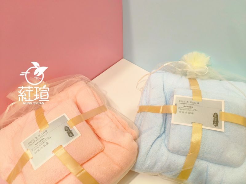 珊瑚絨浴巾毛巾組一組or擦手巾*3個 