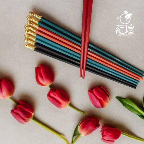綜合款式防潮防滑家庭合金筷子 高玻抗菌筷 合金筷 五色合金筷 