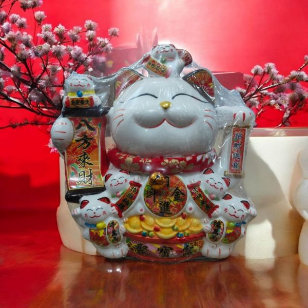 金運納財搖手招財貓~限量發售 三種款式  售完不補 