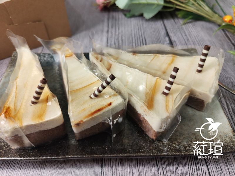 買一送一 下午茶甜點首選 6吋切片小蛋糕~好吃的小點心蛋糕 提供五種口味任君選擇 