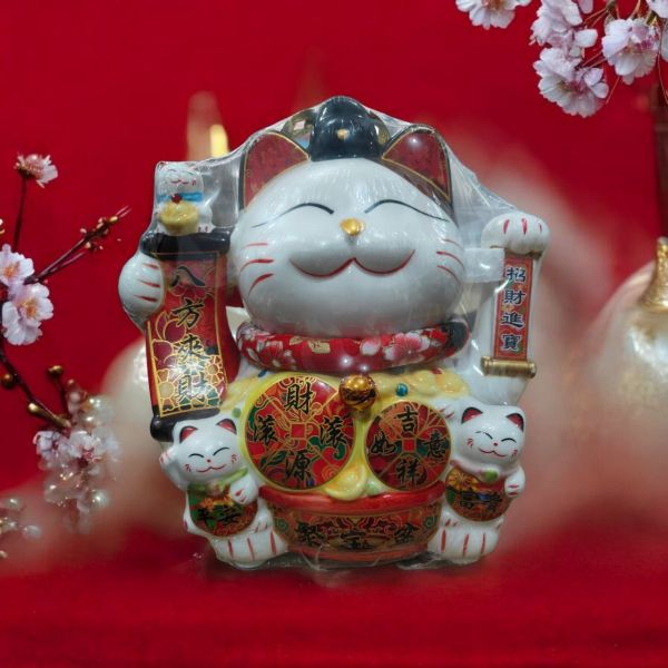 金運納財搖手招財貓~限量發售 三種款式  售完不補 