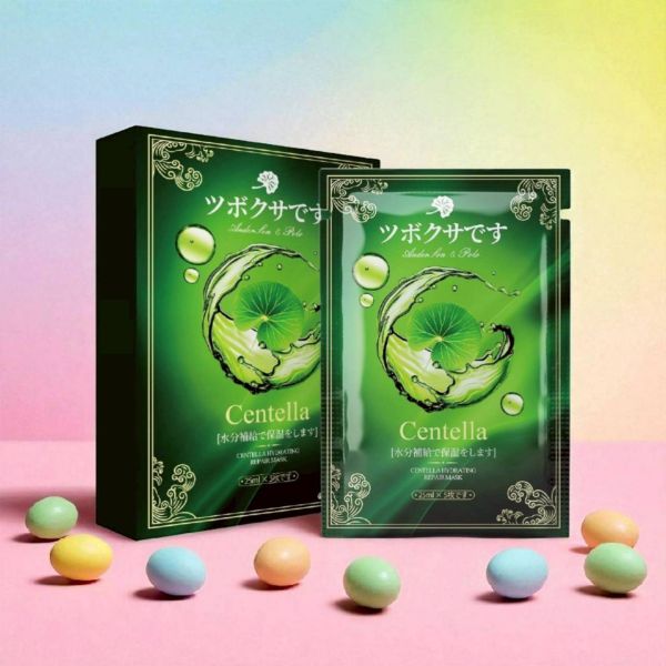 日本積雪草舒護清顏面膜 