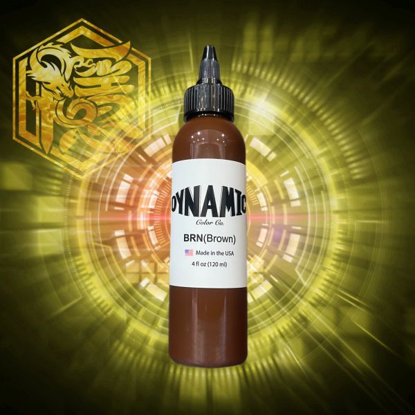 棕色 BRN - Brown - 4OZ(120ml) - Dynamic Ink - 隱龍刺青紋身器材 隱龍專業刺青紋身器材,進口刺青器材,進口紋身器材,進口紋身耗材,進口紋身顏料色料,進口紋身黑色顏料色料,進口紋身彩色顏料色料,紋身電源,紋身線,紋身踏板腳踏,紋身轉印,紋身皮膚筆,紋身手繪筆,紋身針嘴,紋身握柄,紋身修護膏,紋身凡士林,紋身保養,紋身機,刺青機,紋身筆型機,紋身馬達機,紋身直驅機,紋身彈片機,紋身線圈機,紋身床,紋身工作車,紋身扶手,紋身用品,紋身新手套組。