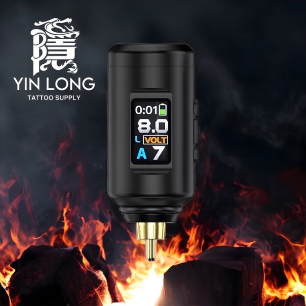 可替換電池 - 雙電池 - 大彩屏紋身無線電源 - 通用RCA接口 - 黑款 - 隱龍刺青紋身器材 隱龍專業刺青紋身器材,進口刺青器材,進口紋身器材,進口紋身耗材,進口紋身顏料色料,進口紋身黑色顏料色料,進口紋身彩色顏料色料,紋身電源,紋身線,紋身踏板腳踏,紋身轉印,紋身針,紋身一體針,紋身傳統長針,紋身針嘴,紋身握柄,紋身修護膏,紋身凡士林,紋身保養,紋身機,刺青機,紋身筆型機,紋身馬達機,紋身直驅機,紋身彈片機,紋身線圈機,紋身床,紋身工作車,紋身扶手,紋身用品,紋身套組。