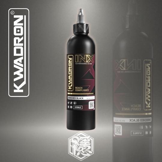 新品上市 - 波蘭卡瓦隆 KWADRON ENRICHED BLACK 濃縮黑 極致黑 4OZ/8OZ可選 - 隱龍刺青紋身器材 隱龍專業刺青紋身器材,進口刺青器材,進口紋身器材,進口紋身耗材,進口紋身顏料色料,進口紋身黑色顏料色料,進口紋身彩色顏料色料,紋身電源,紋身線,紋身踏板腳踏,紋身轉印,紋身針,紋身一體針,紋身傳統長針,紋身針嘴,紋身握柄,紋身修護膏,紋身凡士林,紋身保養,紋身機,刺青機,紋身筆型機,紋身馬達機,紋身直驅機,紋身彈片機,紋身線圈機,紋身床,紋身工作車,紋身扶手,紋身用品,紋身套組。