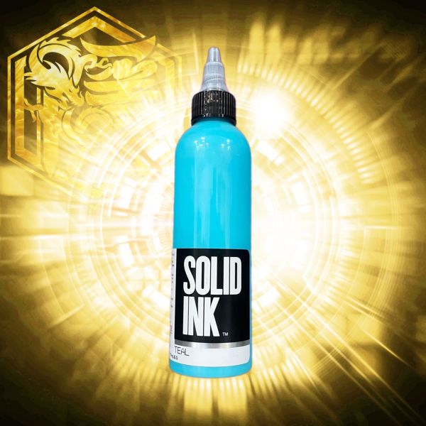 SOLID INK - 湖水青綠色 TEAL - 4OZ(120ml) - 隱龍刺青紋身器材 隱龍專業刺青紋身器材,進口刺青器材,進口紋身器材,進口紋身耗材,進口紋身顏料色料,進口紋身黑色顏料色料,進口紋身彩色顏料色料,紋身電源,紋身線,紋身踏板腳踏,紋身轉印,紋身皮膚筆,紋身手繪筆,紋身針嘴,紋身握柄,紋身修護膏,紋身凡士林,紋身保養,紋身機,刺青機,紋身筆型機,紋身馬達機,紋身直驅機,紋身彈片機,紋身線圈機,紋身床,紋身工作車,紋身扶手,紋身用品,紋身新手套組。