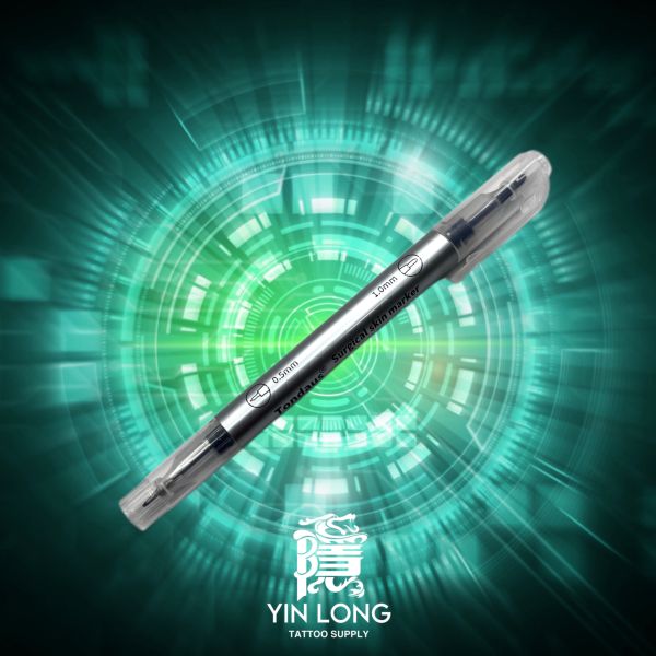 獨立包裝 - 雙頭手術筆 紋身記號定稿筆 - 隱龍刺青紋身器材 隱龍專業刺青紋身器材,進口刺青器材,進口紋身器材,進口紋身耗材,進口紋身顏料色料,進口紋身黑色顏料色料,進口紋身彩色顏料色料,紋身電源,紋身線,紋身踏板腳踏,紋身轉印,紋身針,紋身一體針,紋身傳統長針,紋身針嘴,紋身握柄,紋身修護膏,紋身凡士林,紋身保養,紋身機,刺青機,紋身筆型機,紋身馬達機,紋身直驅機,紋身彈片機,紋身線圈機,紋身床,紋身工作車,紋身扶手,紋身用品,紋身套組。