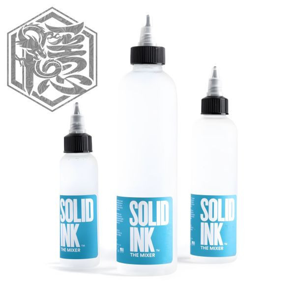SOLID INK - THE MIXER - 彩色專用調和劑 調和液 稀釋液 - 4OZ - 隱龍刺青紋身器材 隱龍專業刺青紋身器材,進口刺青器材,進口紋身器材,進口紋身耗材,進口紋身顏料色料,進口紋身黑色顏料色料,進口紋身彩色顏料色料,紋身電源,紋身線,紋身踏板腳踏,紋身轉印,紋身皮膚筆,紋身手繪筆,紋身針嘴,紋身握柄,紋身修護膏,紋身凡士林,紋身保養,紋身機,刺青機,紋身筆型機,紋身馬達機,紋身直驅機,紋身彈片機,紋身線圈機,紋身床,紋身工作車,紋身扶手,紋身用品,紋身新手套組。