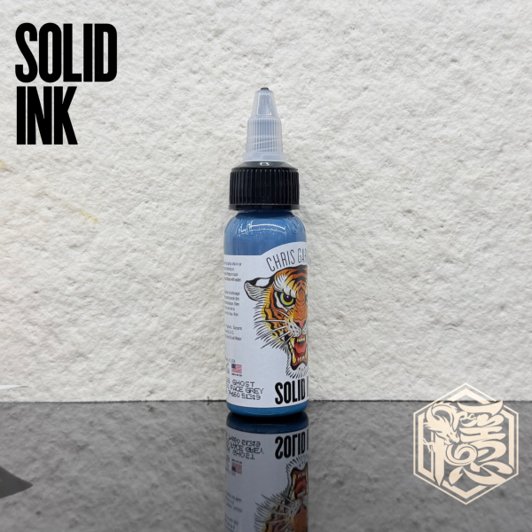 SOLID INK - CHRIS GARVER - 鬼悽慘灰 GHOST FACE GREY - 1OZ(30ml) - 隱龍刺青紋身器材 隱龍專業刺青紋身器材,進口刺青器材,進口紋身器材,進口紋身耗材,進口紋身顏料色料,進口紋身黑色顏料色料,進口紋身彩色顏料色料,紋身電源,紋身線,紋身踏板腳踏,紋身轉印,紋身皮膚筆,紋身手繪筆,紋身針嘴,紋身握柄,紋身修護膏,紋身凡士林,紋身保養,紋身機,刺青機,紋身筆型機,紋身馬達機,紋身直驅機,紋身彈片機,紋身線圈機,紋身床,紋身工作車,紋身扶手,紋身用品,紋身新手套組。