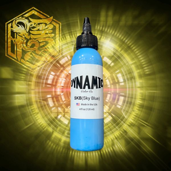 天空藍 SKB - Sky Blue - 4OZ(120ml) - Dynamic Ink - 隱龍刺青紋身器材 隱龍專業刺青紋身器材,進口刺青器材,進口紋身器材,進口紋身耗材,進口紋身顏料色料,進口紋身黑色顏料色料,進口紋身彩色顏料色料,紋身電源,紋身線,紋身踏板腳踏,紋身轉印,紋身皮膚筆,紋身手繪筆,紋身針嘴,紋身握柄,紋身修護膏,紋身凡士林,紋身保養,紋身機,刺青機,紋身筆型機,紋身馬達機,紋身直驅機,紋身彈片機,紋身線圈機,紋身床,紋身工作車,紋身扶手,紋身用品,紋身新手套組。