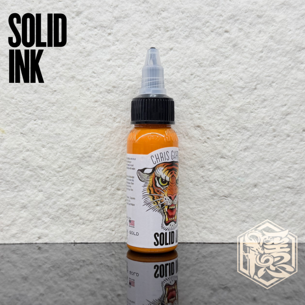 SOLID INK - CHRIS GARVER - 重金色 GOLD - 1OZ(30ml) - 隱龍刺青紋身器材 隱龍專業刺青紋身器材,進口刺青器材,進口紋身器材,進口紋身耗材,進口紋身顏料色料,進口紋身黑色顏料色料,進口紋身彩色顏料色料,紋身電源,紋身線,紋身踏板腳踏,紋身轉印,紋身皮膚筆,紋身手繪筆,紋身針嘴,紋身握柄,紋身修護膏,紋身凡士林,紋身保養,紋身機,刺青機,紋身筆型機,紋身馬達機,紋身直驅機,紋身彈片機,紋身線圈機,紋身床,紋身工作車,紋身扶手,紋身用品,紋身新手套組。