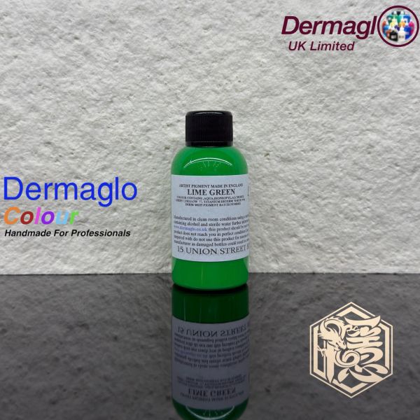 英國岱夢 - 檸檬萊姆綠 LIME GREEN - Dermaglo ink - 50ML小罐裝 - 隱龍專業刺青器材 隱龍專業刺青紋身器材,進口刺青器材,進口紋身器材,進口紋身耗材,進口紋身顏料色料,進口紋身黑色顏料色料,進口紋身彩色顏料色料,紋身電源,紋身線,紋身踏板腳踏,紋身轉印,紋身針,紋身一體針,紋身傳統長針,紋身針嘴,紋身握柄,紋身修護膏,紋身凡士林,紋身保養,紋身機,刺青機,紋身筆型機,紋身馬達機,紋身直驅機,紋身彈片機,紋身線圈機,紋身床,紋身工作車,紋身扶手,紋身用品,紋身套組。