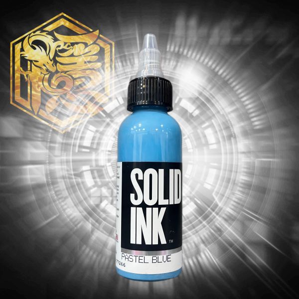 SOLID INK - 淡藍色 PASTEL BLUE - 2OZ(60ml) - 隱龍刺青紋身器材 隱龍專業刺青紋身器材,進口刺青器材,進口紋身器材,進口紋身耗材,進口紋身顏料色料,進口紋身黑色顏料色料,進口紋身彩色顏料色料,紋身電源,紋身線,紋身踏板腳踏,紋身轉印,紋身皮膚筆,紋身手繪筆,紋身針嘴,紋身握柄,紋身修護膏,紋身凡士林,紋身保養,紋身機,刺青機,紋身筆型機,紋身馬達機,紋身直驅機,紋身彈片機,紋身線圈機,紋身床,紋身工作車,紋身扶手,紋身用品,紋身新手套組。