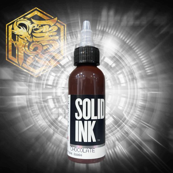 SOLID INK - 巧克力 CHOCOLATE - 2OZ(60ml) - 隱龍刺青紋身器材 隱龍專業刺青紋身器材,進口刺青器材,進口紋身器材,進口紋身耗材,進口紋身顏料色料,進口紋身黑色顏料色料,進口紋身彩色顏料色料,紋身電源,紋身線,紋身踏板腳踏,紋身轉印,紋身皮膚筆,紋身手繪筆,紋身針嘴,紋身握柄,紋身修護膏,紋身凡士林,紋身保養,紋身機,刺青機,紋身筆型機,紋身馬達機,紋身直驅機,紋身彈片機,紋身線圈機,紋身床,紋身工作車,紋身扶手,紋身用品,紋身新手套組。