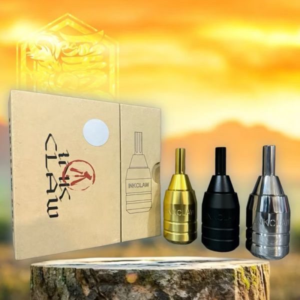 INKCLAW 高質量 一體針握柄 可裝置一體針 附三根頂針桿 鋁製黑金兩款 與 不鏽鋼銀款 尺寸30mm - 隱龍刺青紋身器材 隱龍專業刺青紋身器材,進口刺青器材,進口紋身器材,進口紋身耗材,進口紋身顏料色料,進口紋身黑色顏料色料,進口紋身彩色顏料色料,紋身電源,紋身線,紋身踏板腳踏,紋身轉印,紋身針,紋身一體針,紋身傳統長針,紋身針嘴,紋身握柄,紋身修護膏,紋身凡士林,紋身保養,紋身機,刺青機,紋身筆型機,紋身馬達機,紋身直驅機,紋身彈片機,紋身線圈機,紋身床,紋身工作車,紋身扶手,紋身用品,紋身套組。