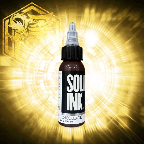 SOLID INK - 巧克力 CHOCOLATE - 1OZ(30ml) - 隱龍刺青紋身器材 隱龍專業刺青紋身器材,進口刺青器材,進口紋身器材,進口紋身耗材,進口紋身顏料色料,進口紋身黑色顏料色料,進口紋身彩色顏料色料,紋身電源,紋身線,紋身踏板腳踏,紋身轉印,紋身皮膚筆,紋身手繪筆,紋身針嘴,紋身握柄,紋身修護膏,紋身凡士林,紋身保養,紋身機,刺青機,紋身筆型機,紋身馬達機,紋身直驅機,紋身彈片機,紋身線圈機,紋身床,紋身工作車,紋身扶手,紋身用品,紋身新手套組。